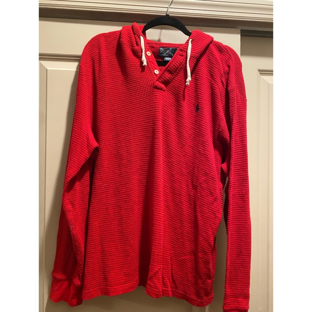 Polo by Ralph Lauren Waffle Hooded Sweater